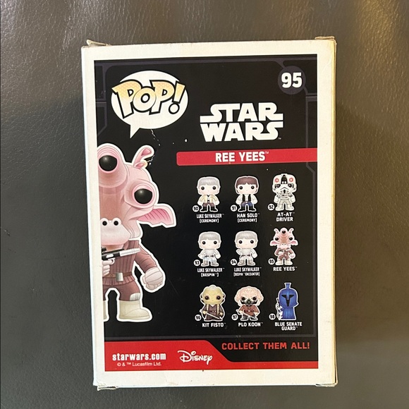 Star Wars Ree Yees Pop! Vinyl Figure - Picture 4 of 7